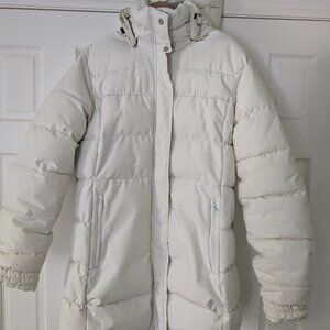 Helly Hansen white down winter parka - so warm! XL